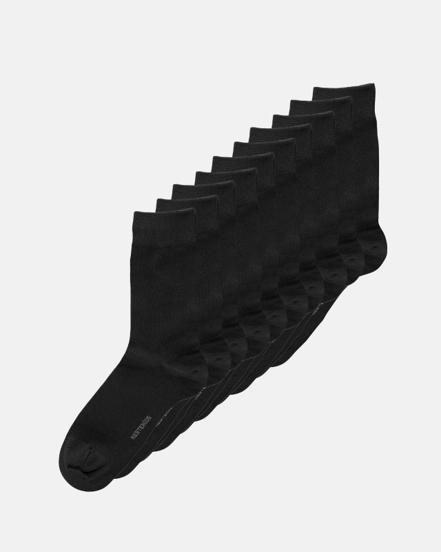 Strømper 10-pak | Bambusviskose | Sort