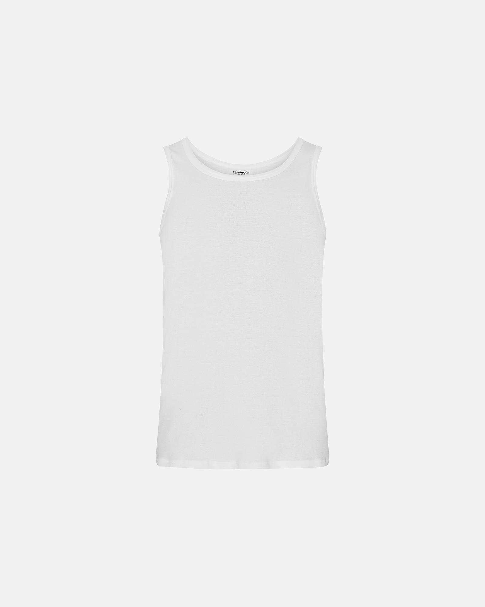 Tanktop 4-pak | 100% økologisk bomuld | Hvid -Resteröds Tanktop 4-pak | 100% økologisk bomuld | Hvid -Resteröds