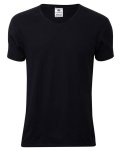 T-shirt "v-neck" 3-pak | 100% økologisk bomuld | Sort -Dovre