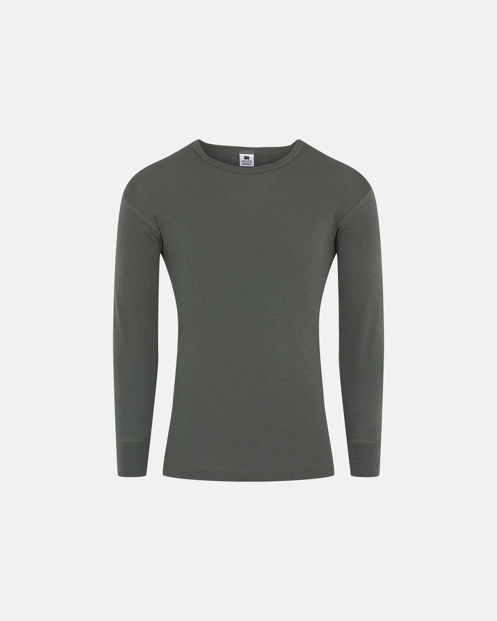 Langærmet t-shirt 2-pak | 100% merino uld | Grøn -Dovre Langærmet t-shirt 2-pak | 100% merino uld | Grøn -Dovre