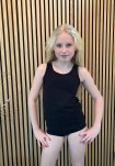 Stroptop "kids" 12-pak, Økologisk bomuld, Sort