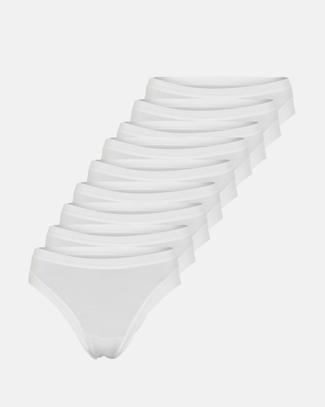 Tai brief 9-pak | Bambusviskose | Hvid