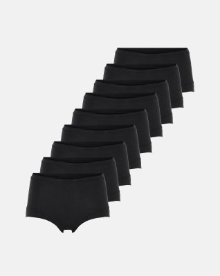 Maxi brief 9-pak | Bambusviskose | Sort -JBS of Denmark Women