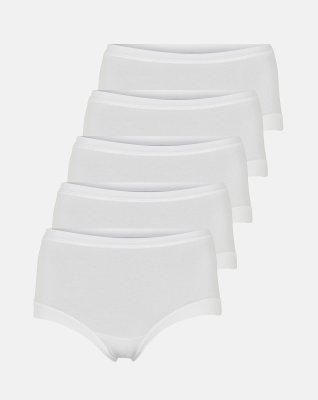Maxi brief 5-pak | Bambusviskose | Hvid -JBS of Denmark Women
