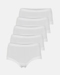 Maxi brief 5-pak | Bambusviskose | Hvid -JBS of Denmark Women