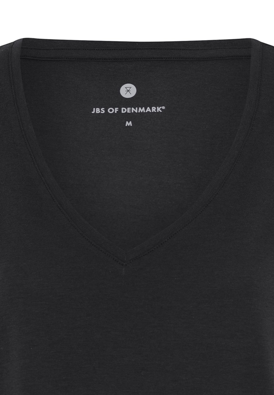 T-shirt v-neck 2-pak | Bambusviskose | Sort -JBS of Denmark Women T-shirt v-neck 2-pak | Bambusviskose | Sort -JBS of Denmark Women