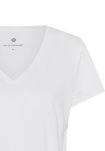T-shirt v-neck 2-pak, Bambusviskose, Hvid