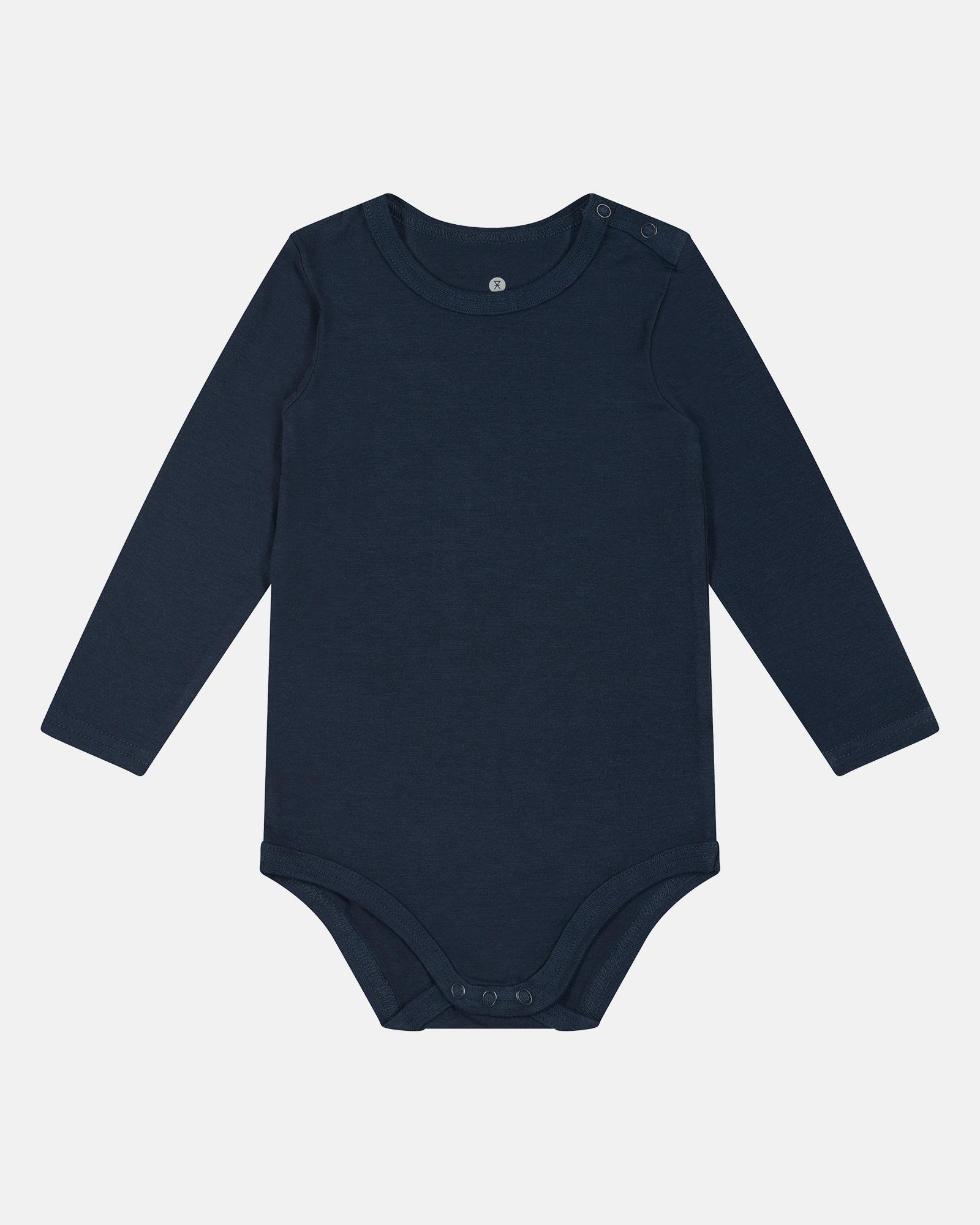 Langærmet body | 4-pak | Bambusviskose | Navy -JBS of Denmark Kids Langærmet body | 4-pak | Bambusviskose | Navy -JBS of Denmark Kids