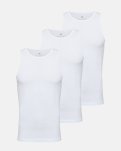 Singlet | 3-pak | Bambusviskose | Hvid -JBS of Denmark Men