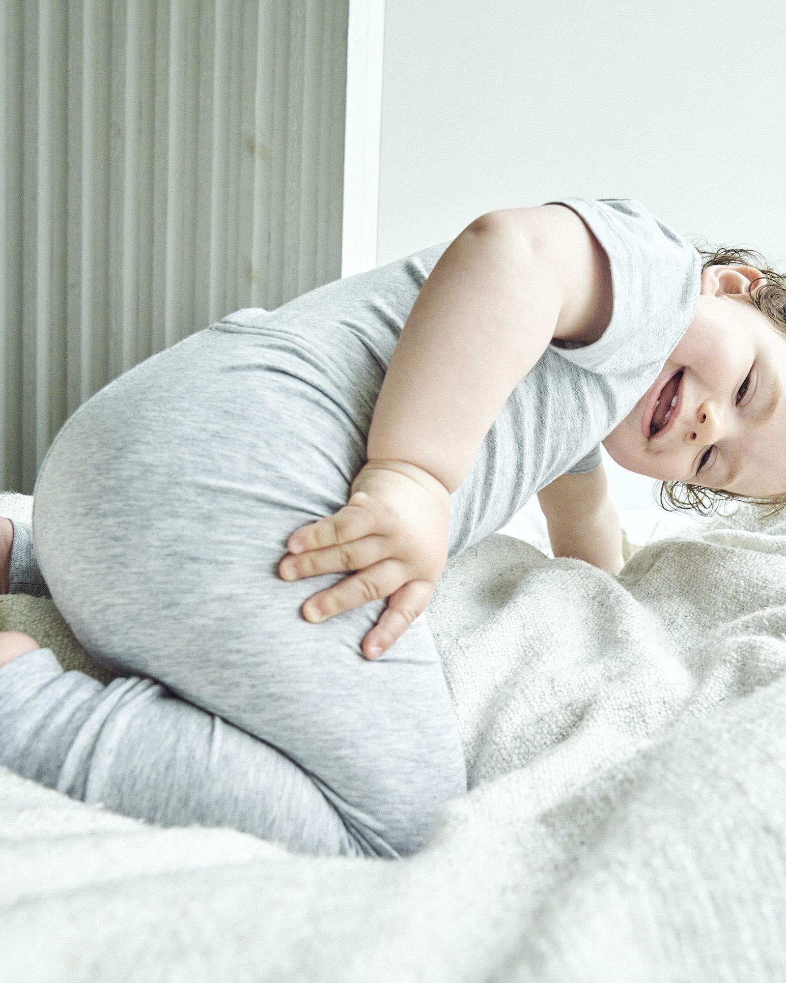 Kortærmet body | 4-pak | Bambusviskose | Grå -JBS of Denmark Kids Kortærmet body | 4-pak | Bambusviskose | Grå -JBS of Denmark Kids