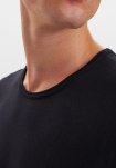 T-shirt 12-pak, Økologisk bomuld, Sort