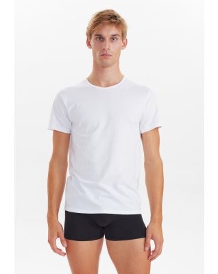 T-shirt 12-pak, Økologisk bomuld, Hvid