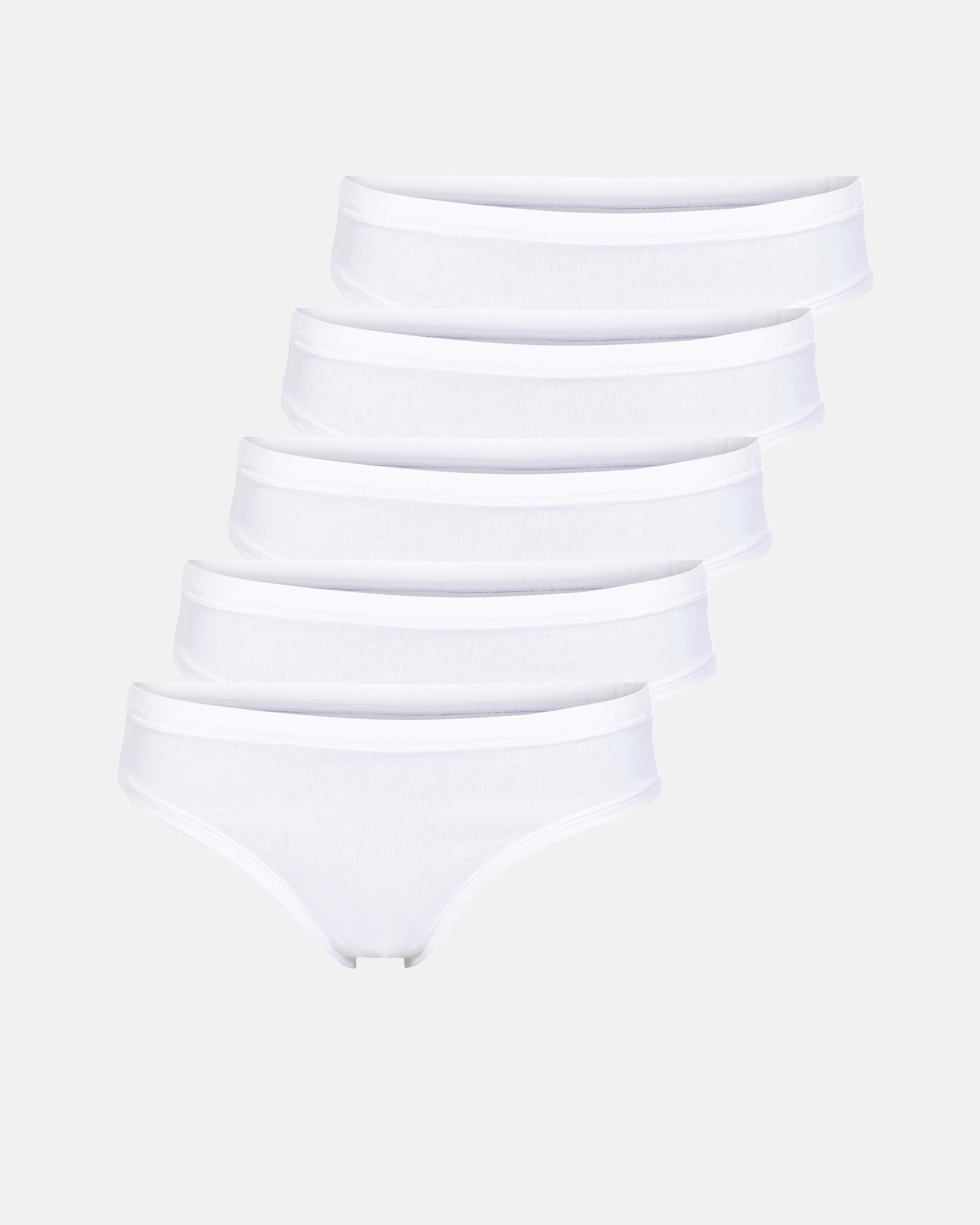 Tai brief 5-pak | GOTS bomuld | Hvid -JBS of Denmark Women Tai brief 5-pak | GOTS bomuld | Hvid -JBS of Denmark Women