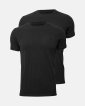 Piqué t-shirt 2-pak | Bambusviskose | Sort - JBS of Denmark Men