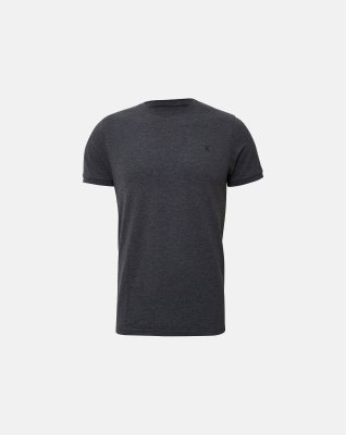 Piqué t-shirt 2-pak, Bambusviskose, Grå