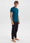 T-shirt o-neck 2-pak, Bambusviskose, Grøn