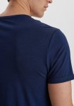 T-shirt o-neck 2-pak, Bambusviskose, Marine