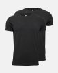 T-shirt o-neck 2-pak | Bambusviskose | Sort - JBS of Denmark Men