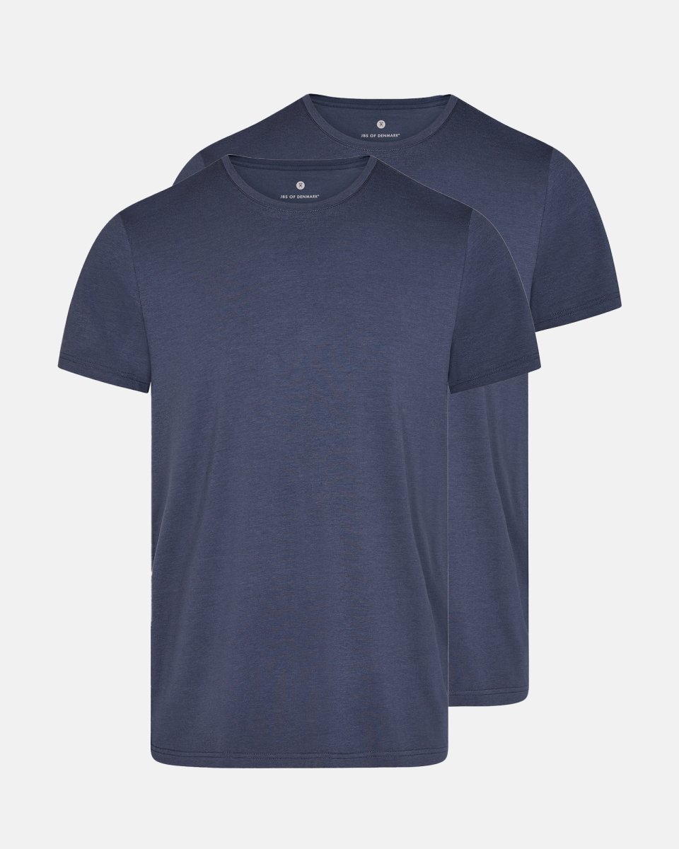 JBS of Denmark Men T-shirt o-neck 2-pak | Bambusviskose | Grå - S