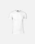 T-shirt "o-neck" 6-pak, Økologisk bomuld, Hvid