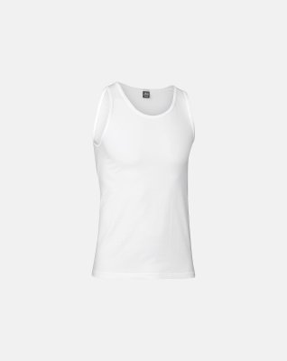 Tanktop 6-pak, Økologisk bomuld, Hvid