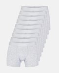 Tights "kids", 9-pak, Bambusviskose, Grå