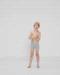Tights "kids", 9-pak, Bambusviskose, Grå