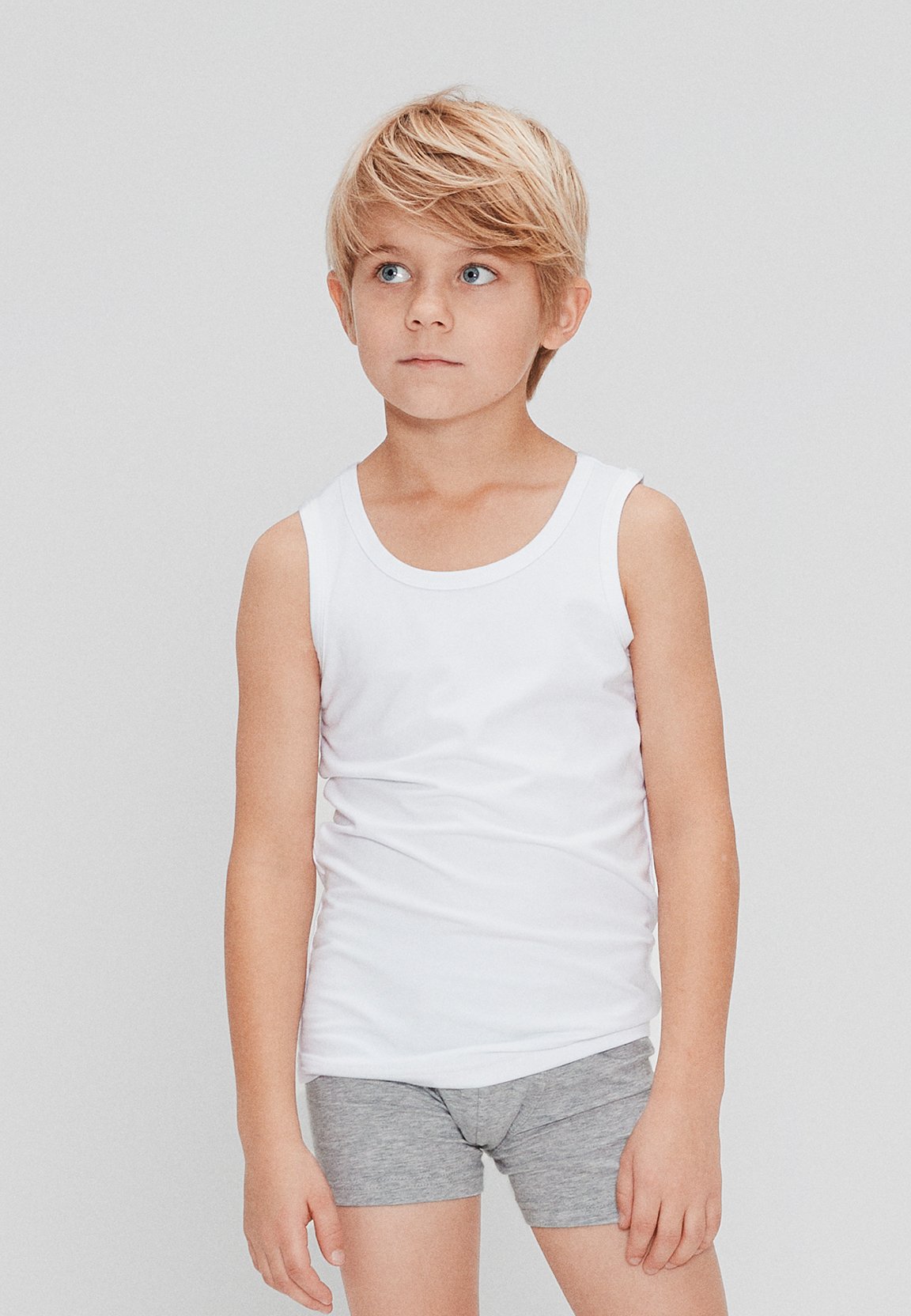 Singlet | 6-pak | Bambusviskose | Hvid -JBS of Denmark Kids Singlet | 6-pak | Bambusviskose | Hvid -JBS of Denmark Kids