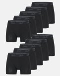 Tights 10-pak | Økologisk bomuld | Sort -Claudio