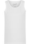 Tanktop "kids" 12-pak, Økologisk bomuld, Hvid