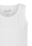 Tanktop "kids" 12-pak, Økologisk bomuld, Hvid