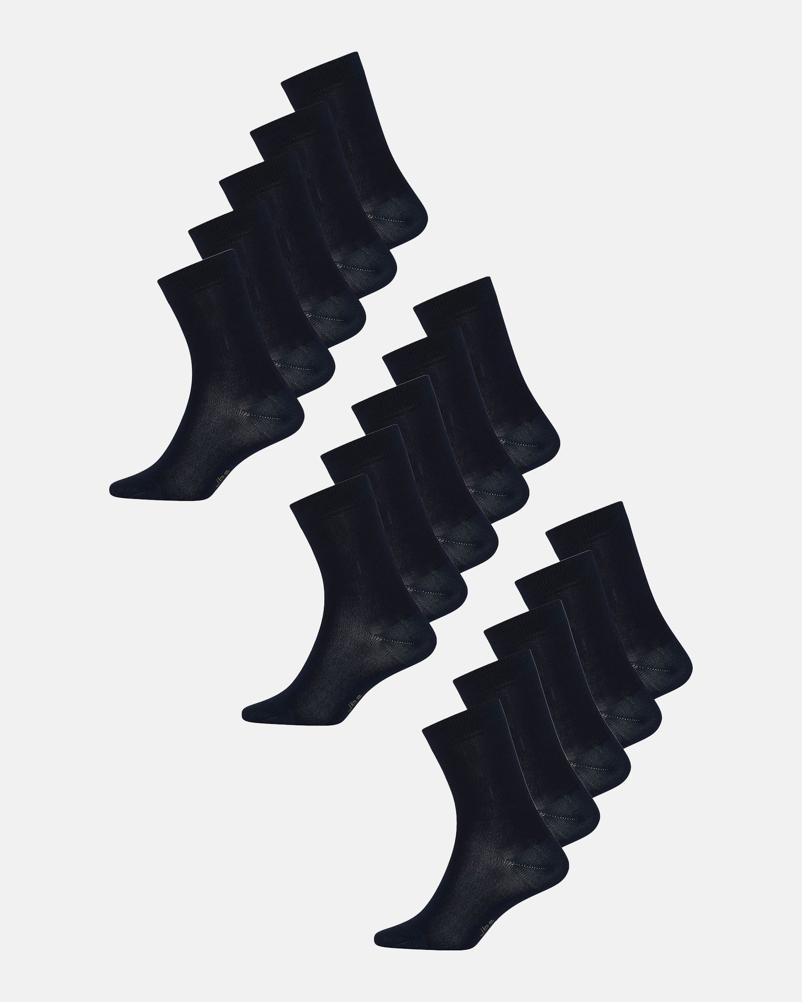 Strømper 15-pak | Bambusviskose | Navy -JBS Strømper 15-pak | Bambusviskose | Navy -JBS