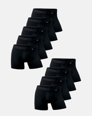 Tights 9-pak, Mikrofiber, Sort