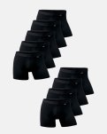 Tights 9-pak, Mikrofiber, Sort