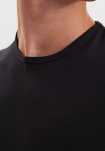 T-shirts 9-pak, Økologisk bomuld, Sort