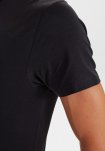 T-shirts 9-pak, Økologisk bomuld, Sort