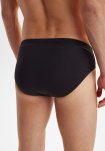 Briefs "mini slip" 10-pak, 100% økologisk bomuld, Sort
