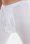 Long johns "original" 3-pak, 100% bomuld, Hvid