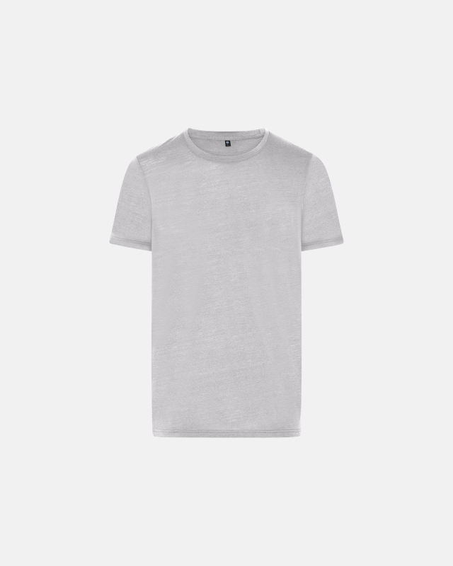 T-shirt | 100% merino uld | Grå