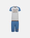 Pyjamas m. shorts "Kids" | 100% bomuld | Multifarvet -CR7