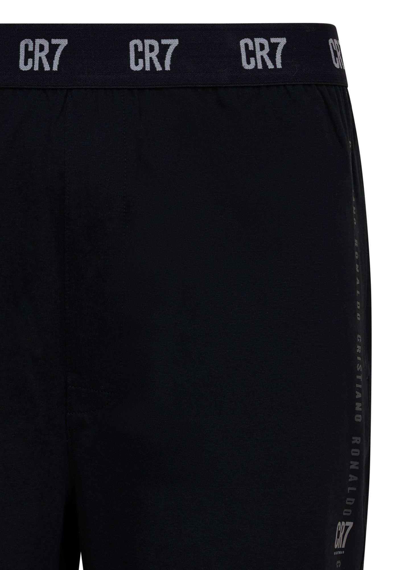 Pyjamas m. shorts | 100% bomuld | Sort -CR7 Pyjamas m. shorts | 100% bomuld | Sort -CR7