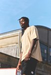 T-shirt "mid sleeve" | 100% økologisk bomuld | Sand -Resteröds