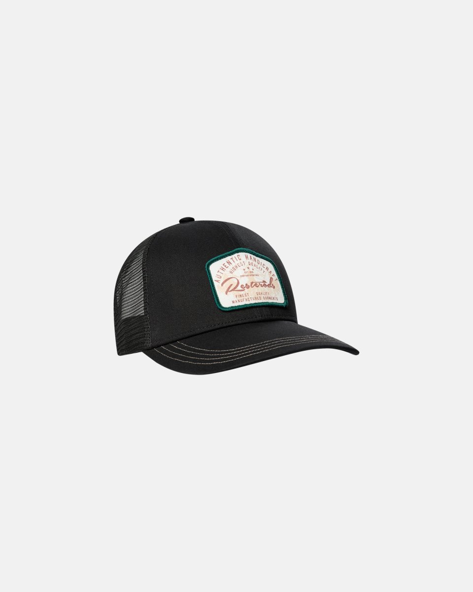 Resteröds Trucker Cap | 100% bomuld | Sort - One size