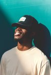 Trucker Cap, 100% bomuld, Sort