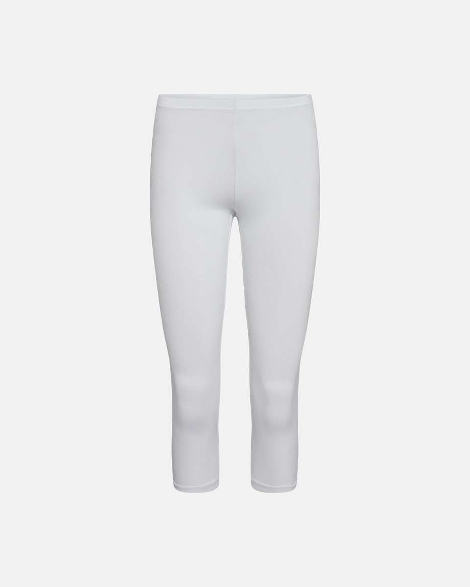 Decoy 3/4 leggings | Bambusviskose | Hvid - S