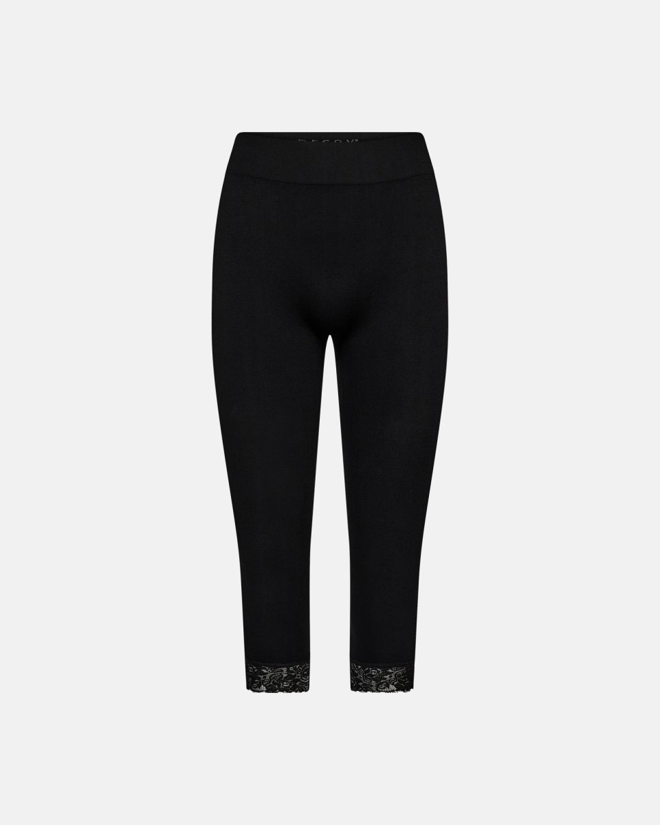 Decoy 3/4 leggings | Seamless | Sort - XL