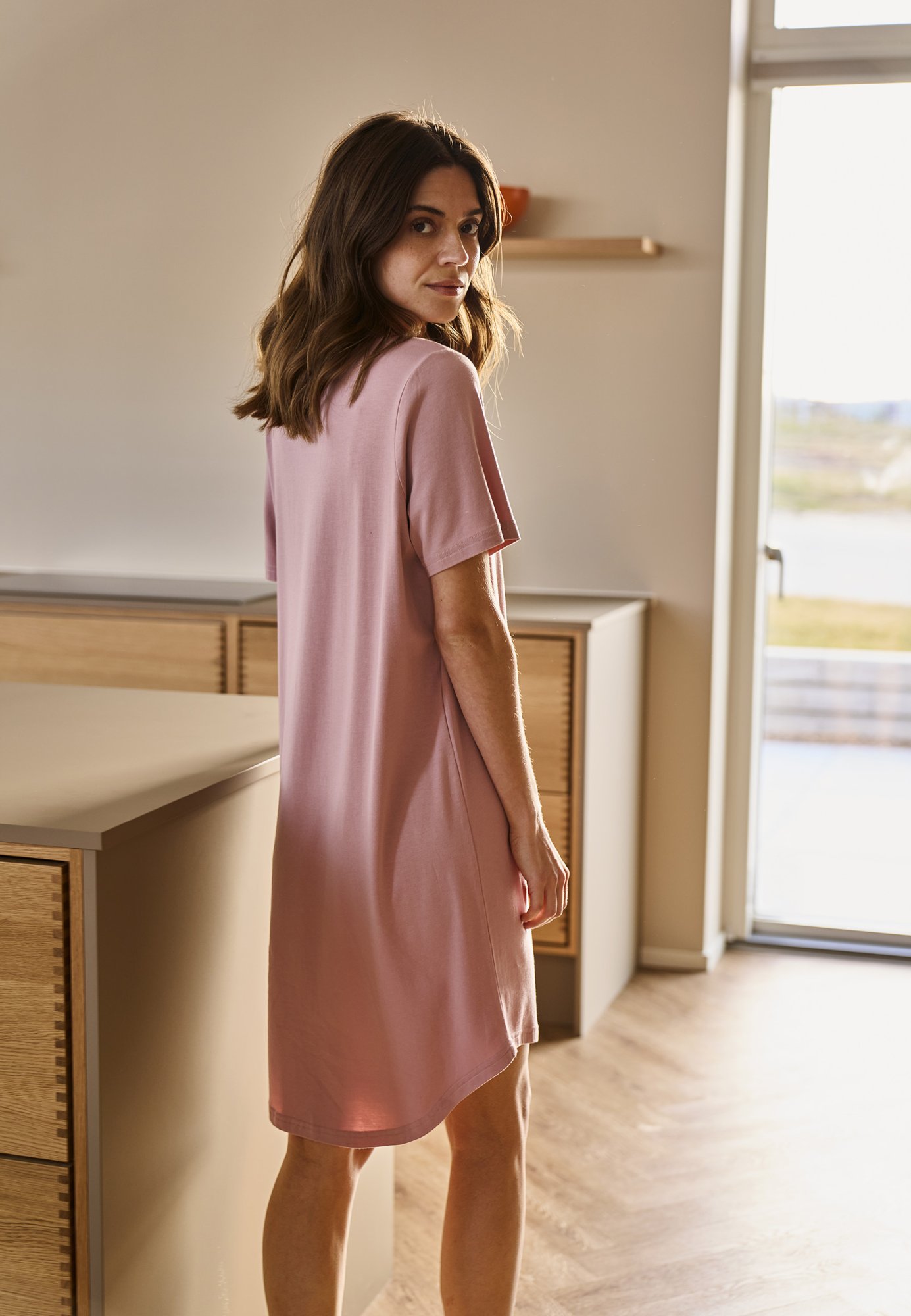 Big shirt |  Bambusviskose | Rose -JBS of Denmark Women Big shirt |  Bambusviskose | Rose -JBS of Denmark Women