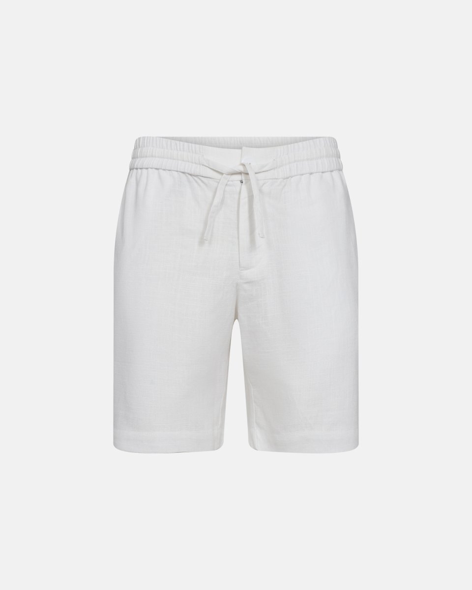 JBS of Denmark Men Shorts | Hør/bambusviskose | Hvid - S