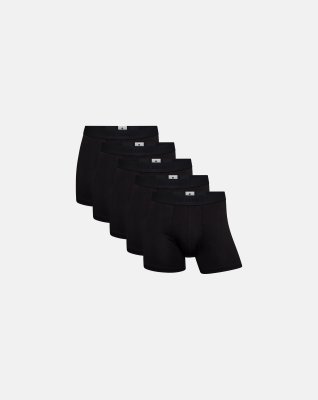Tights 5-pak, Bambusviskose, Sort