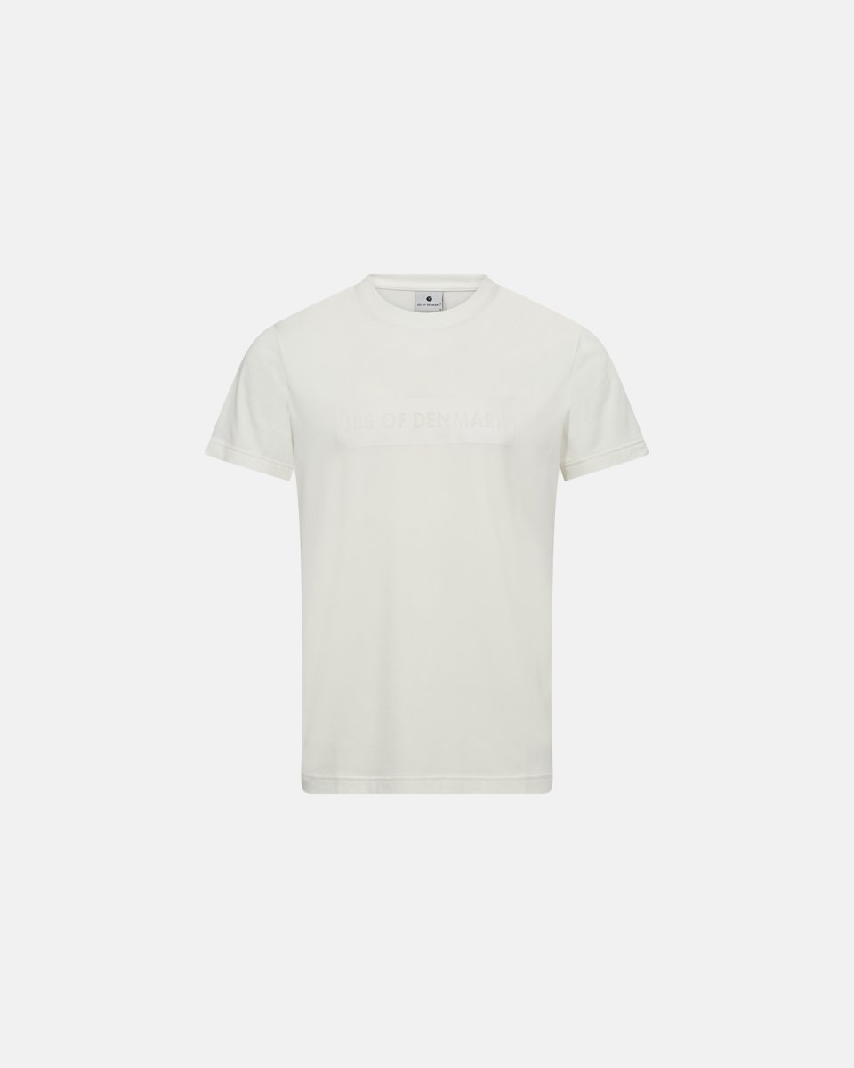 JBS of Denmark Men T-shirt med logo | Bambusviskose | Hvid - S